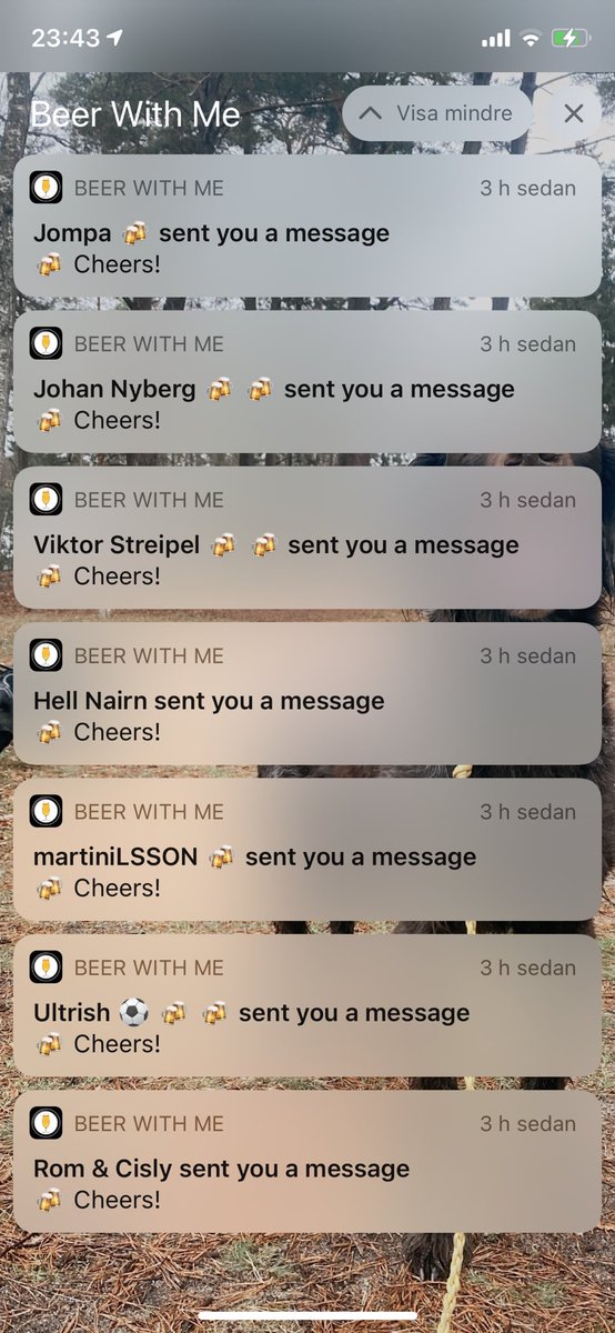 Det här e det mysigaste vi har!!!!!!!! TACK <a href="/beerwithmeapp/">Beer With Me</a>