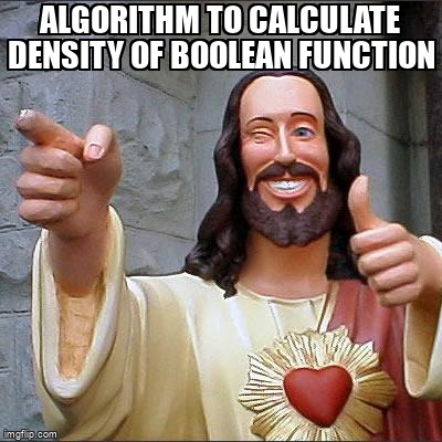 overflow_meme's tweet image. Algorithm to Calculate Density of Boolean Function stackoverflow.com/questions/1510… #boolean #booleanexpression #algorithm #booleanlogic #cad