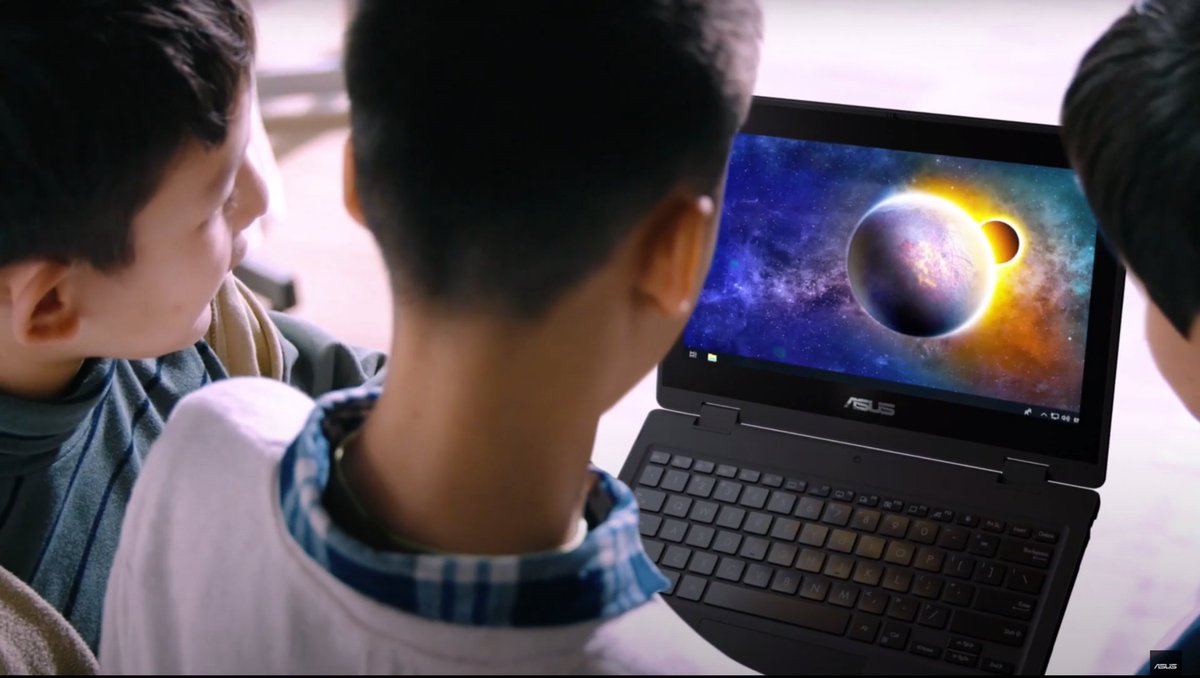 #Asus BR1100, una laptop económica, duradera y resistente especialmente diseñada para la vida escolar y manejo rudo. Uno de los equipos más atractivos para la situación escolar actual. #CES2021