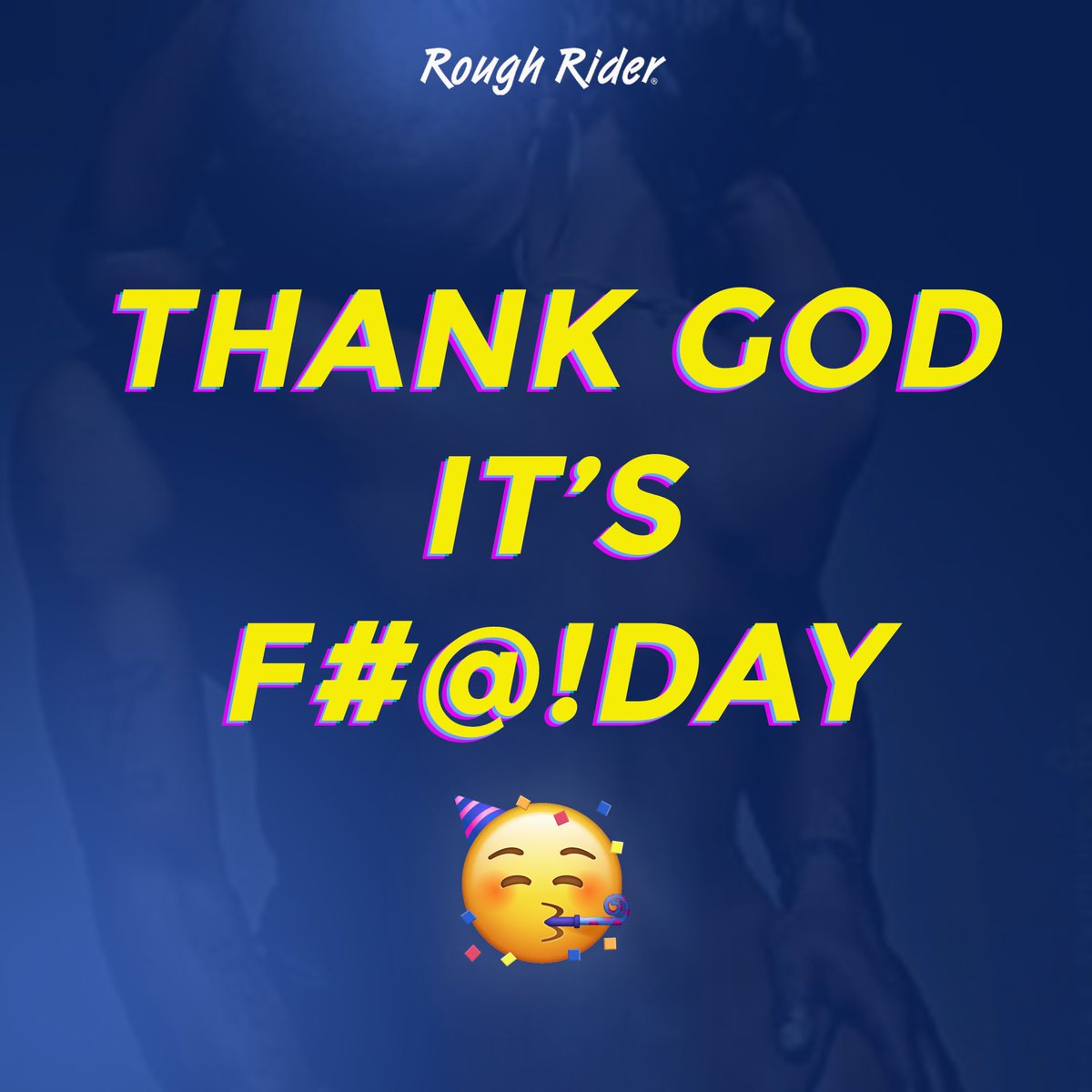 It’s our favorite day of the week🍑 Thank God it’s F#@!day! 💦 #RideRough #RideSafe