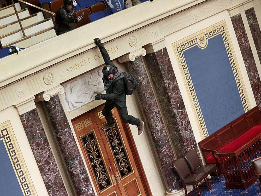 'Hang Mike Pence!' Delay evacuating VP left him metres from mob breaching U.S. Senate