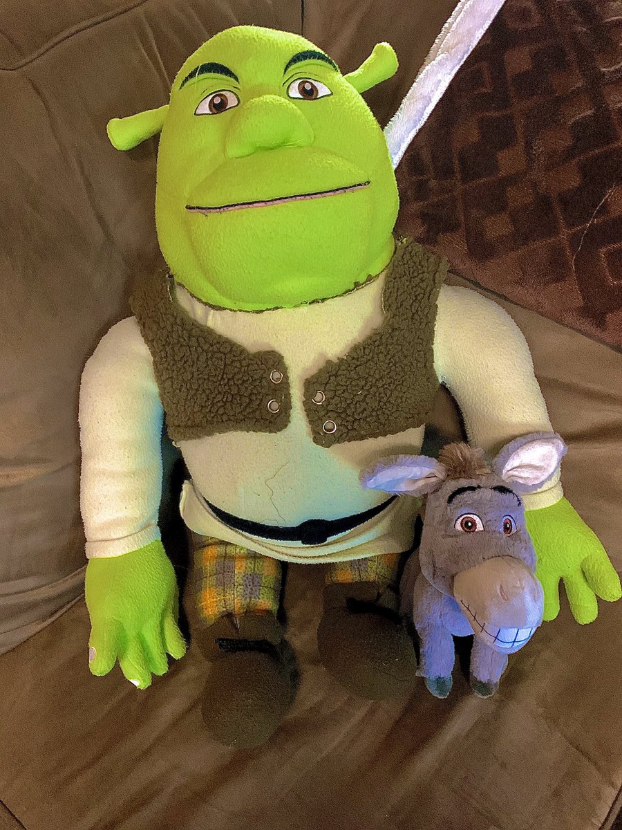 ShrekDoll's tweet photo. together at last!
#Shrek #Donkey #BigTime #PigTime #TrueToSize https://t.co/hpneB6E10j