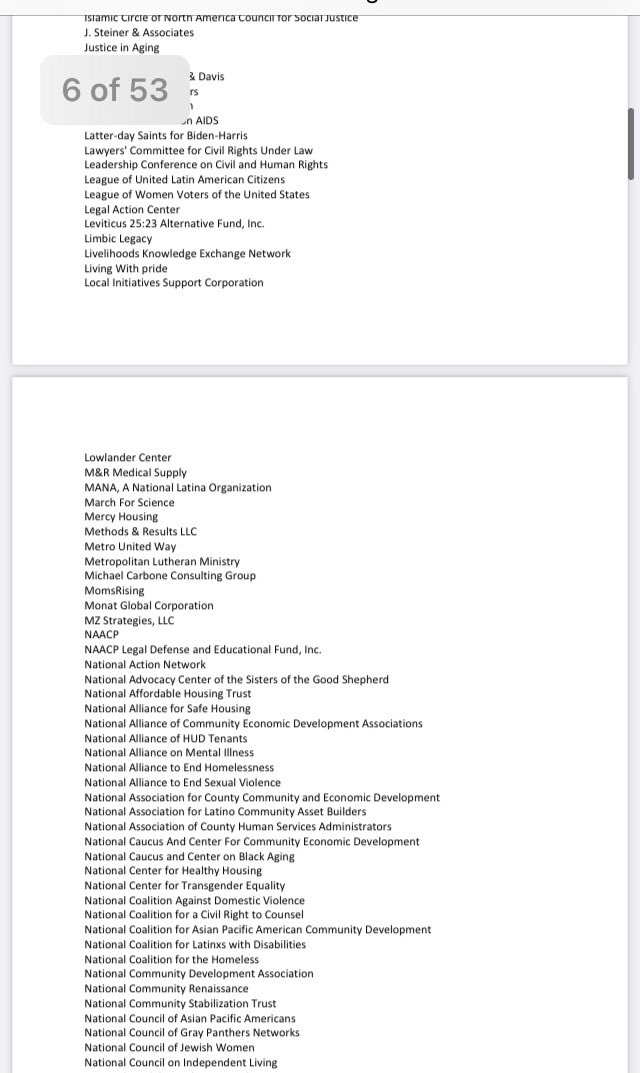 dianeyentel's tweet photo. ❗️Over *2000* organizations and elected officials join @NLIHC in calling on @JoeBiden to sign a new Executive Order - on day one! - to extend, strengthen and enforce the federal eviction moratorium.❗️

Read the letter: https://t.co/CHoYiu9BSb https://t.co/saEtBuAYB0