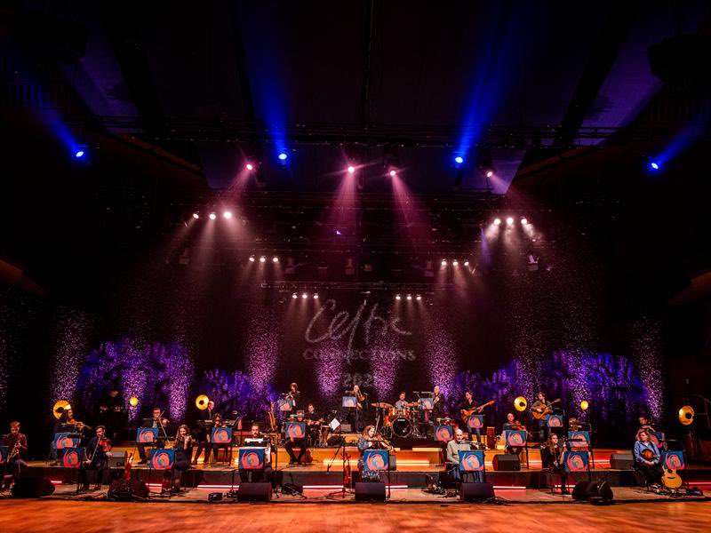 Honoured to be part of such a special night, playing in the big band for the opening night of @ccfest surrounded by friends I’ve not seen or played with for almost a year! Mon the music 🤘🤘

#celticconnections