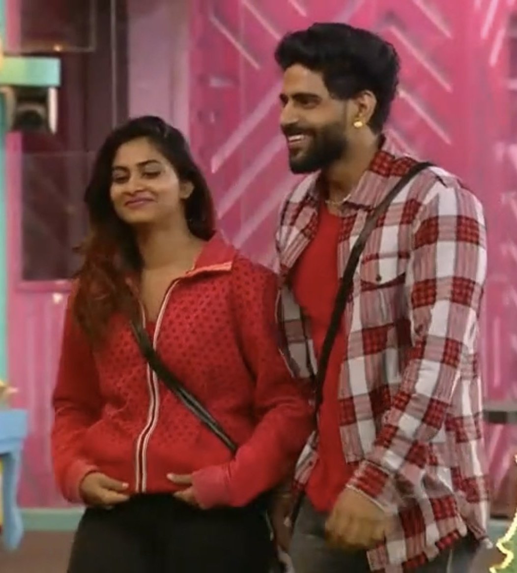  #BalajiMurugaDoss with  #shivaninarayanan We saw how he admired her individuality as a person. She was there to lift him up many times. The care he felt for her was evident till the very last day. We saw the ease in the bond & the respect he had for her. Always soft with her.