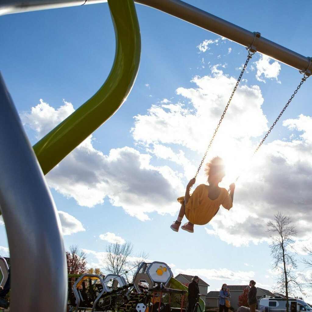 PlayLSI's tweet photo. Swinging into the sunset (and weekend π).
.
.
.
#shapedbyplay #playlsi #hedraswingframe #playgroundswings #playgrounddesign #friyay #fridayfeeling https://t.co/xdZyz9wpFa https://t.co/LLM9LvxtXw
