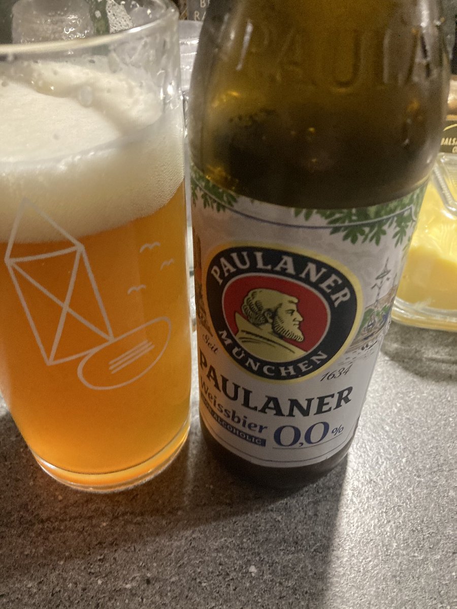 PAULANER WEISSBIER (GER)Everything the Erdinger isn’t. Malty and drinkable, like old breakfast cereal but in the best way. Still an acquired taste but I could just about imagine sinking one of these in the queue for Tresor so it passes that test. 5.5/10