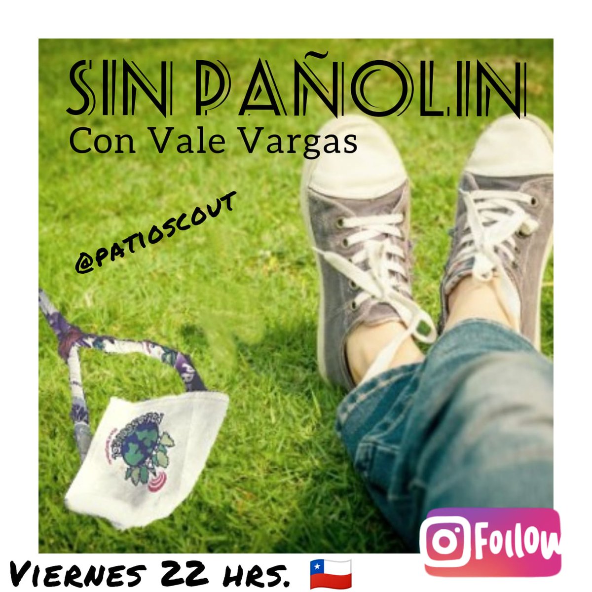 Hoy a las 22:00 horas de Chile estrenamos en #InstagramLive "Sin Pañolín" junto a Vale Vargas, la nueva incorporación de este verano. #ViveElMovimiento
⬇️
instagram.com/patioscout