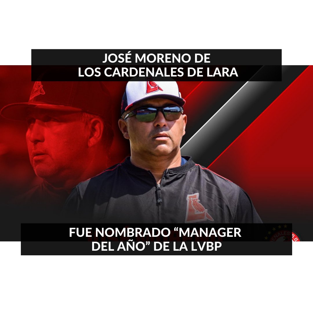 EclipseNoticias's tweet photo. #JoséMoreno, estratega de los @CardenalesDice , fue coronado con el premio “Manager del Año” en la presente zafra de la #LVBP.

Amplíe la noticia en nuestro sitio web. Link: https://t.co/Df6oXJZ1x4

📷: de las redes sociales de Cardenales de Lara

#EclipseNoticias #Deportes https://t.co/TKqfLohZ9K