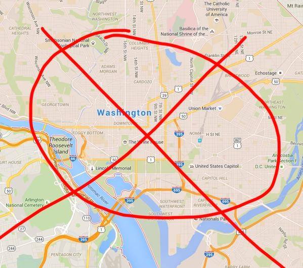 mikegehrke's tweet photo. Helpful guide to getting around Washington, DC next week. https://t.co/b5nTZmJFze