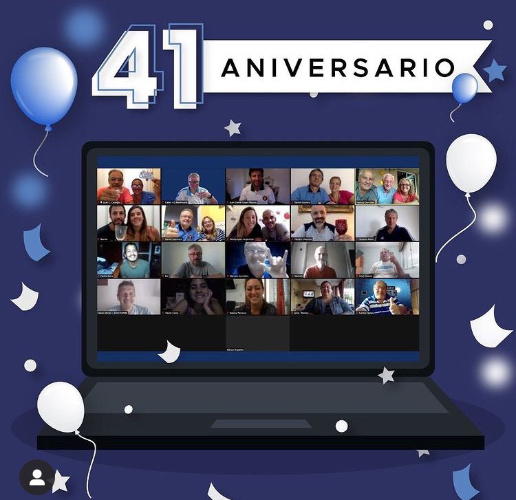 En nuestro 41 Aniversario de CADES, se realizó el encuentro con los miembros de la confederación, y con todas las federaciones festejando nuestro aniversario brindando por un año más de trabajo, que se viene competencias importantes como la esperada soñada Deaflympics Brasil 2021