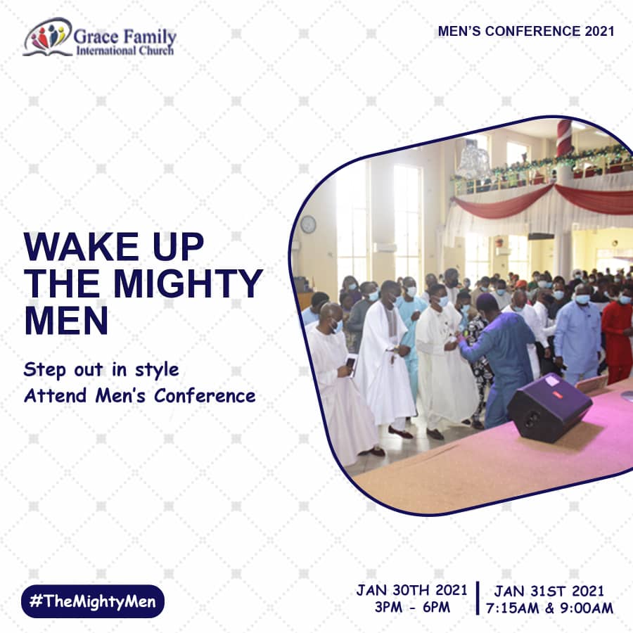 TrafficChiefNG's tweet photo. Why sleep Oh Mighty Men?
Brace up for today. Proclaim the future!
Attend Annual Men's Conf. @ Grace Family Int. Church
Date: Jan 30th-Jan 31st
Time: Sat 3pm-6pm, Sun 7:15am & 9am
@PastorYinkaOjo @FemiAkintolaNo1 @gficng2 @BoyeAdemola @PastorDeolaOjo @jauren2015 #TheMightyMen https://t.co/3g6p5bCNH6