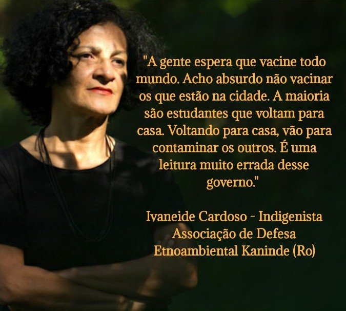 MercuryUno's tweet photo. Estão desrespeitando as comunidades indígenas e os excluindo das vacinações em Rondônia.

#SosIndios #Saude #VacinaParaTodos #DesgovernoFederal #SalveVidas #impeachmentJa https://t.co/OIahCrWdMm