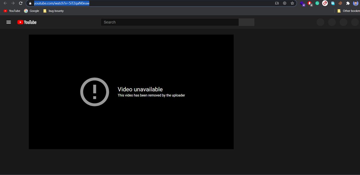 ARPc0n's tweet photo. @TeamYouTube Hey @TeamYouTube ,

i request to you please look into it there is some technical issue from your side. if creator is already deleted the video there is no mining to give a strike.
check screenshot video is already removed by uploader https://t.co/vtJkaCnVTT
