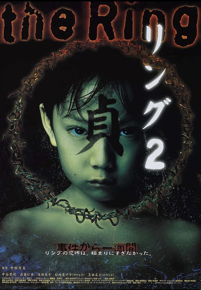 FilmFanStevie's tweet photo. Spent this morning with the double bill of Demons & Demons 2. This afternoon I’ll be rewatching Ringu and Ringu 2 on @Shudder_UK #HorrorAtHome #RainyDay https://t.co/9IHdcZKeK0