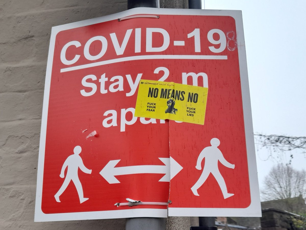 It's a cold, wet, miserable day, so I thought I'd try to cheer people up with a thread of posters which have appeared in my little town over the last few days.