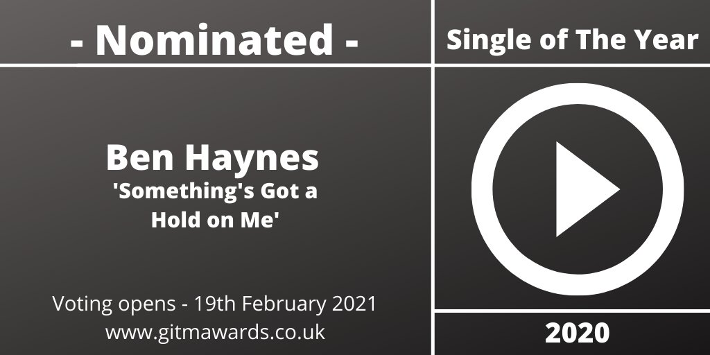 Congratulations Ben Haynes - nominated for Single of The Year

#GITMAwards