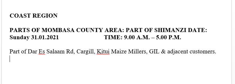 Kenya Power tweet media