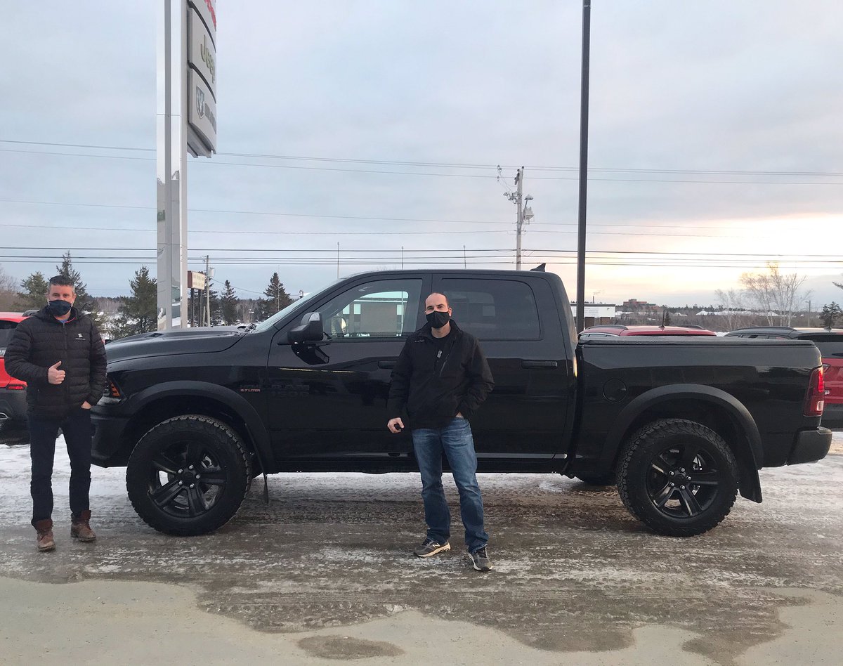 TowneChrysler's tweet photo. Thanks to Allain for picking up this RAM Warlock and choosing Towne Chrysler. Enjoy your new ride! #TowneChrysler #Miramichi #RAM #RAMWarlock @RamTrucksCanada https://t.co/gTU4HX4Ffo