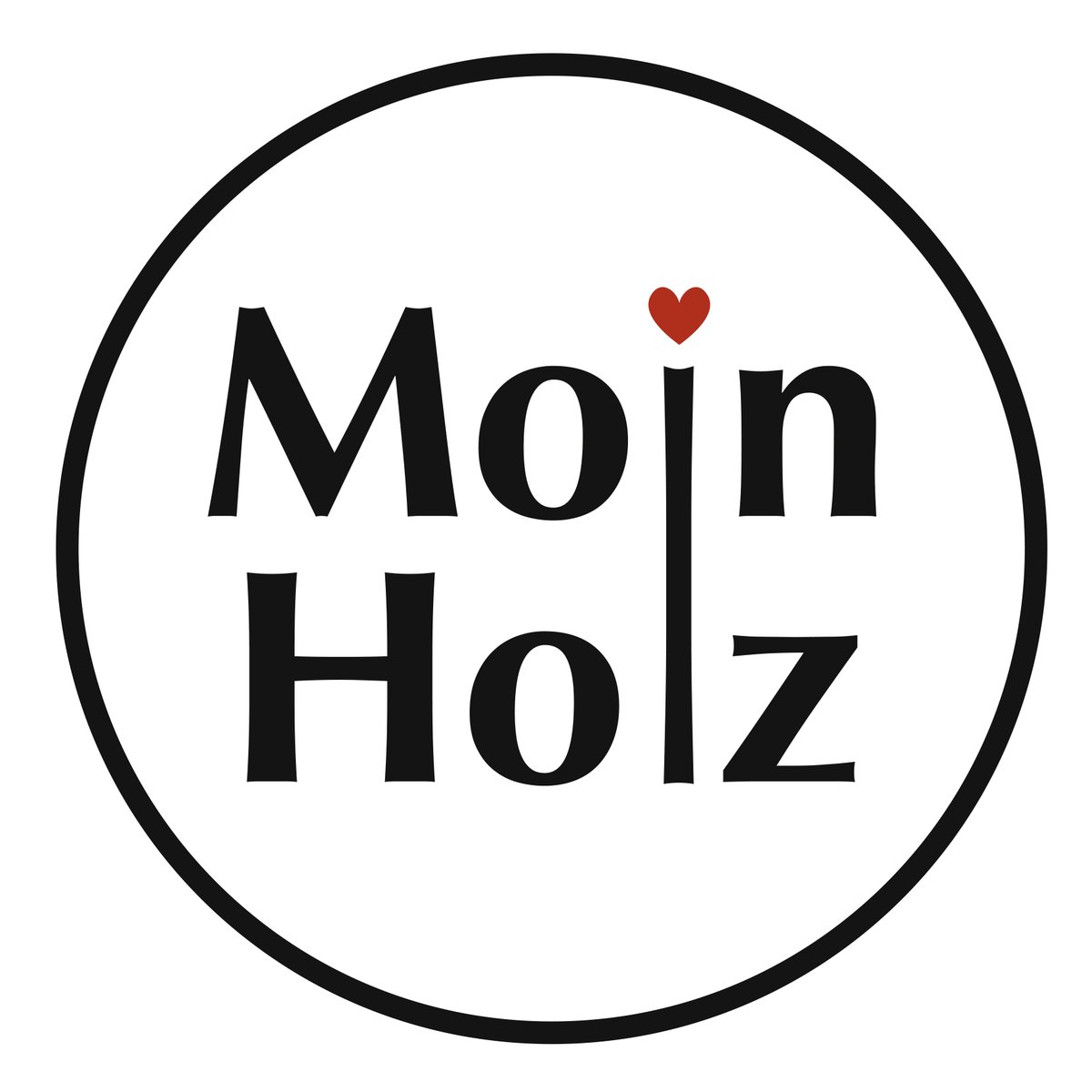 Unser Logo ist fertig! MoinHolz erstrahlt :)
