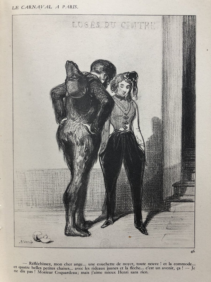 Gavarni, « Le carnaval à Paris », 1847 