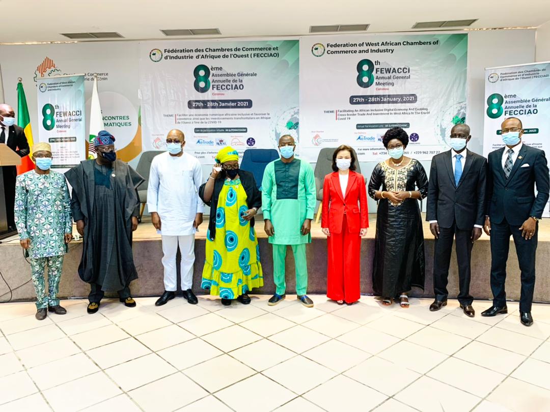 officialPACCI's tweet photo. Congratulations to the New Board 2021-2023 elected at the concluded 8th #FEWACCI General Assembly @FecciaoFewacci
Côté d'Ivoire , President
Ghana , 1st Vice-président
Burkina, 2nd Vice President,
Niger , 3rd Vice President
Benin , Treasurer
Nigeria , Vice Treasurer.
#AfCFTA https://t.co/VJziSR9dv7