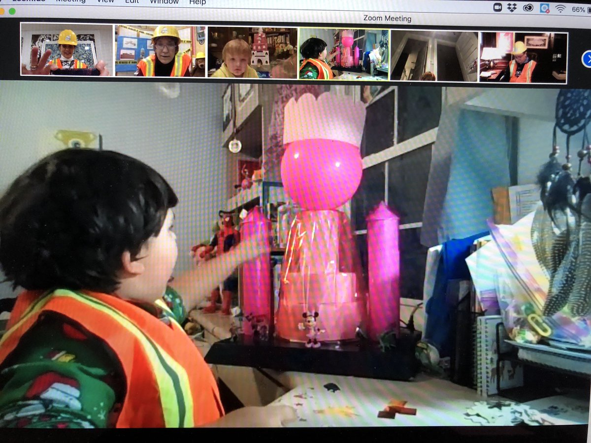 BCDS_History_56's tweet photo. We gave the children a challenge to build something creative for our Virtual Pajama Night for PreK and Kindergarten. They blew us away with their creations. It takes a village to build community.@BuckleyCDS #kinderchat #prek #TLchat https://t.co/P3PQBB6dtN