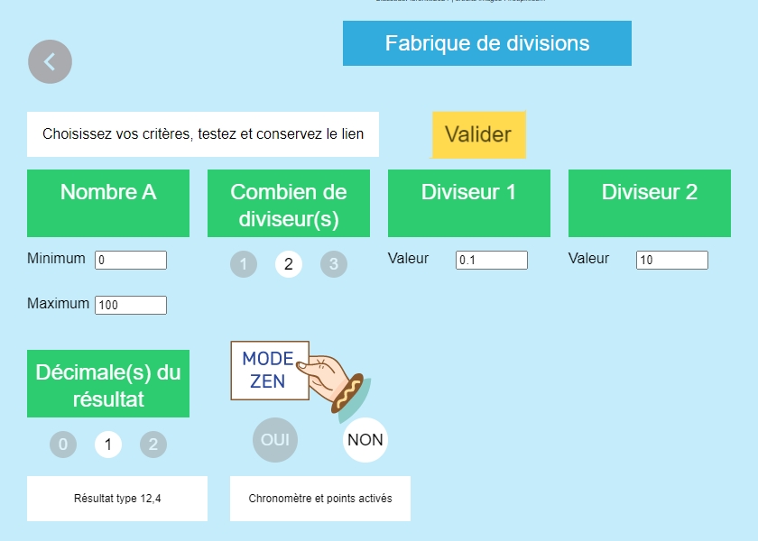 ClassedeFlorent's tweet photo. "Calcule-moi !" : des exercices sur les 4 opérations de base et des "fabriques" pour personnaliser les exercices, du cycle 2 au collège. Sur https://t.co/1q5sW0ayMM rubrique maths/calcul

Démo vidéo : https://t.co/WIlhy8A5Gw

1/x https://t.co/PZvDvmxFK6