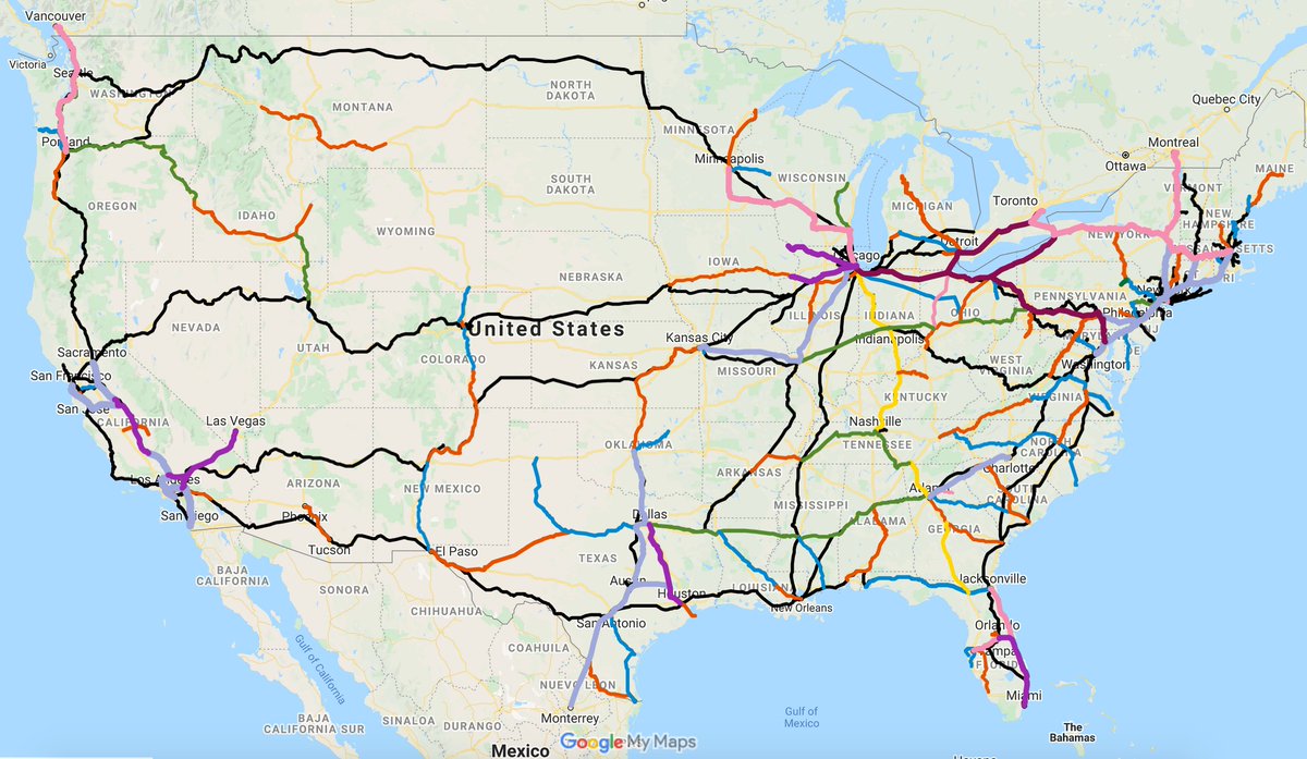 Our Transformative Rail Vision ( https://ctaa.org/wp-content/uploads/2020/11/Transformative-Rail-Vision.pdf) outlines a pretty aggressive approach to significantly improving intercity & regional passenger rail in the U.S. That doesn't mean smaller portions of this vision are not worth recognizing.