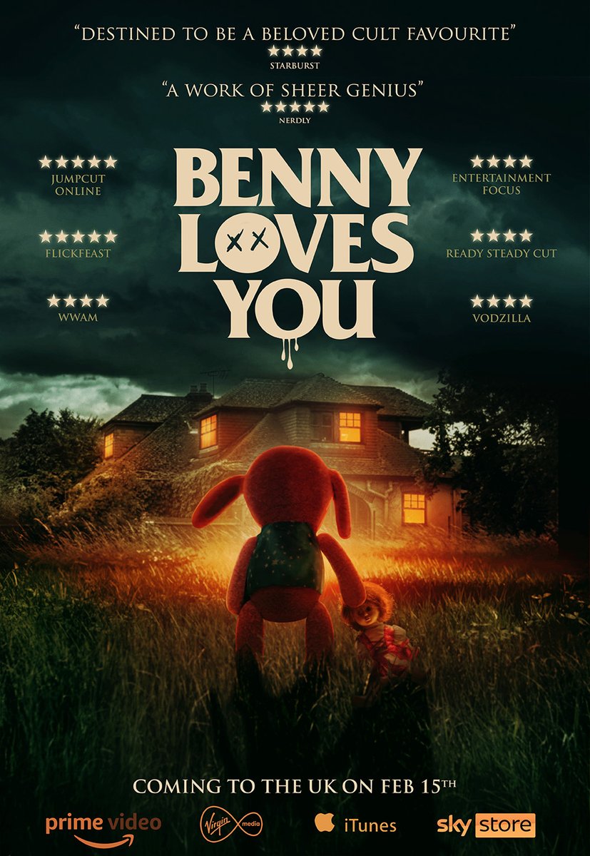 benny_loves_you's tweet photo. Benny Loves You is coming to VOD in the UK, Feb 15th!!

Watch it on Amazon, I-tunes, Sky Store and Virgin https://t.co/h2TrL33yT5