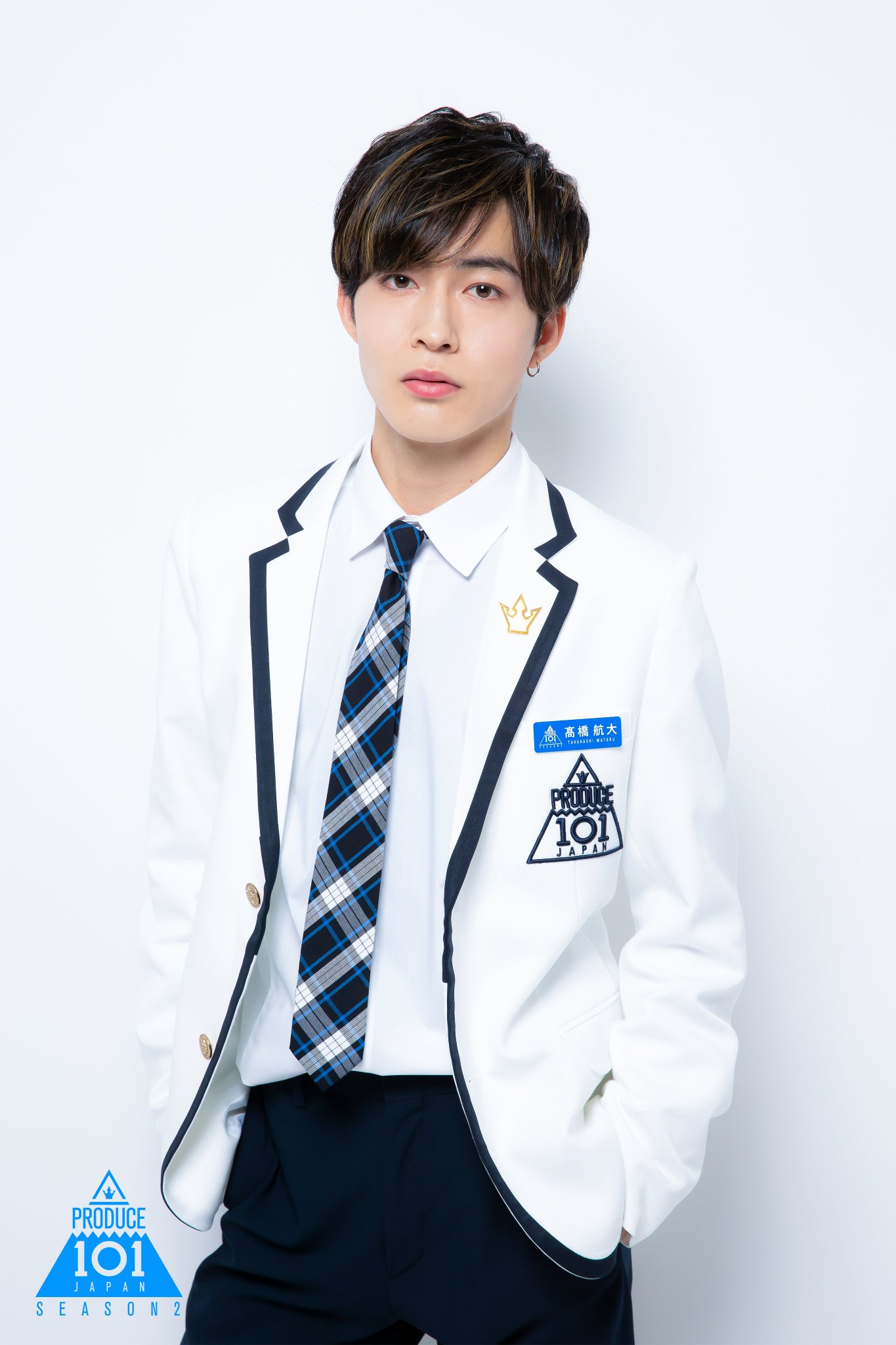 PRODUCE 101 JAPAN season2 髙橋航大 ネームプレート
