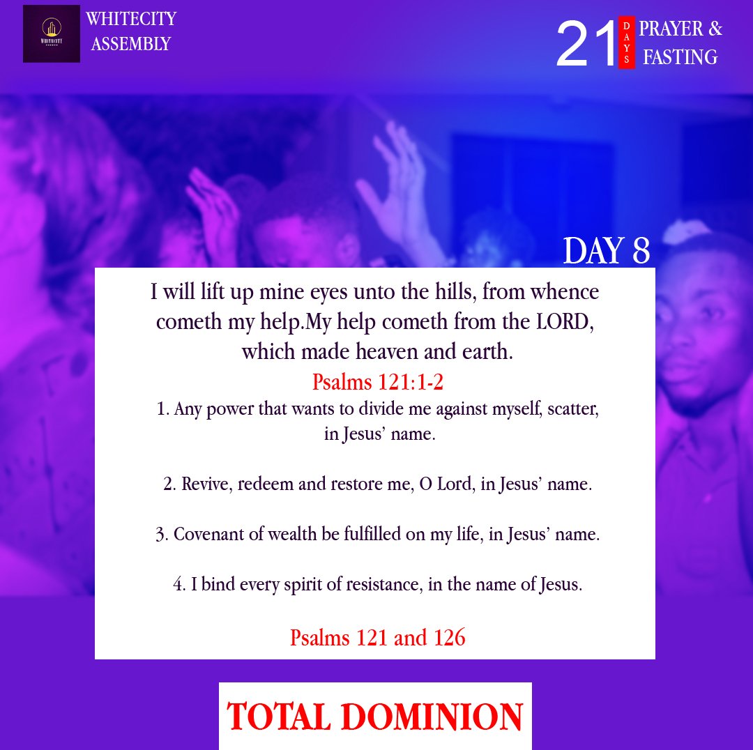 WhitecityChurch's tweet image. #TotalDominion