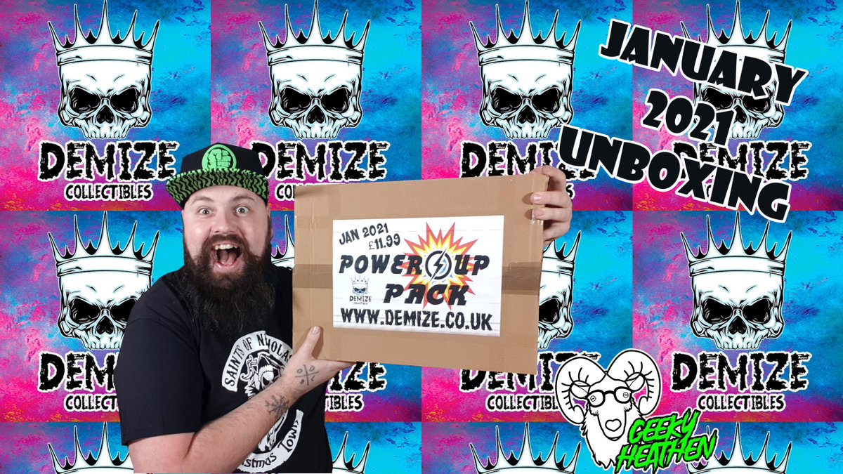 GeekyHeathen's tweet photo. This week on The Geeky Heathen channel has been all sub-box unboxings ๐
1/3 Demize
@DemizeYork
#Demize #icollect #subscriptionbox #GeekyHeathen #Unboxing
https://t.co/COhD44y4vg https://t.co/eZJeSiCBb6