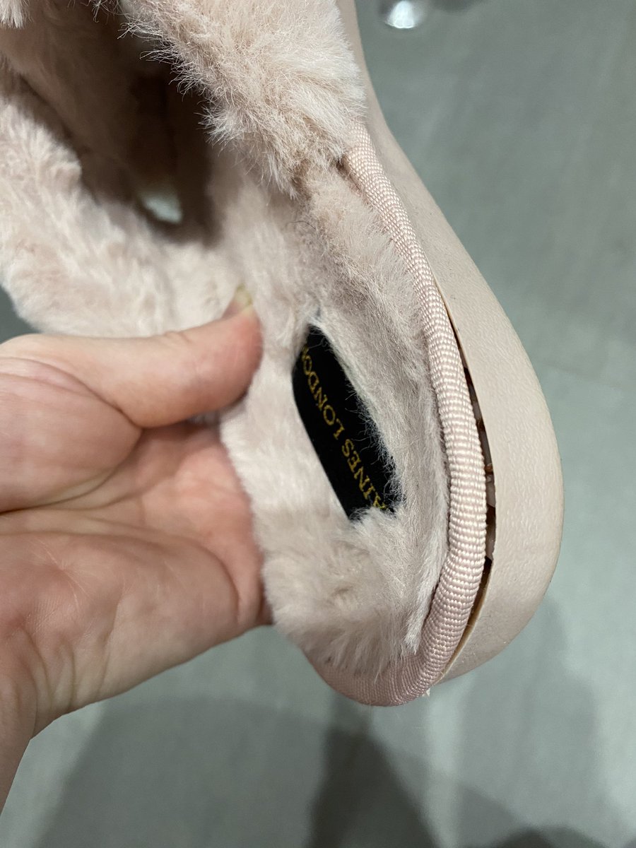 Mrs_Ketch's tweet photo. My little trotters were gloriously happy to be basking in these little beauties! Less happy now this has happened after only their first wear. I could cry! They’re soooooo pretty 😫 @wolfandbadger https://t.co/AOnOPwsSjO