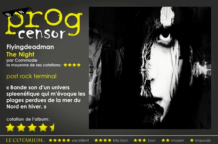 Nouvelle chronique très élogieuse du dernier Ep de flyingdeadman merci Prog censor.
Bonne lecture. Bisous 
facebook.com/38581910868897…
#flyingdeadman #review #chronique