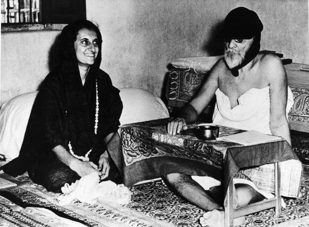 KARMA 👁

It was 1966 & Indira Gandhi was finding it difficult to ensure a victory for her in the next election.
She visited Swami Karpatri ji   a very famous saint & Acharya Vinoba Bhave for blessings.

Both of them gave her their blessings but placed a condition
if she becomes