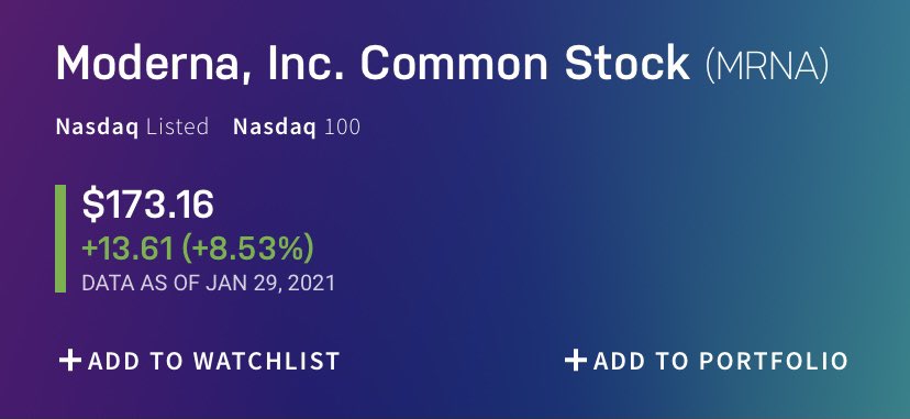 highlighting these companies, one by one in his press conferences. First we have Pfizer/BioNTech with a novel mRNA ‘vaccine’ which seems to have significant side effects if VAERS reports are to be believed. Then Moderna, another novel mRNA (VAERS also showing high reaction rate),