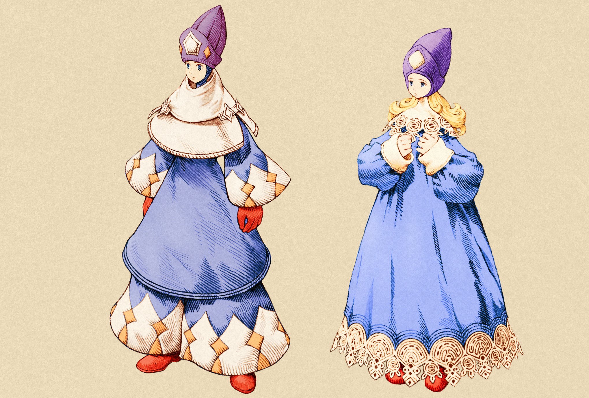 神戸新一 働きながらイラストレーター目指してます 現在オリジナルキャラクター のデザイン出来るようになる勉強のため吉田明彦さんのファンタジータクティクスのイラスト真似してキャラクター描いてます イラスト ファンタジー オリジナル