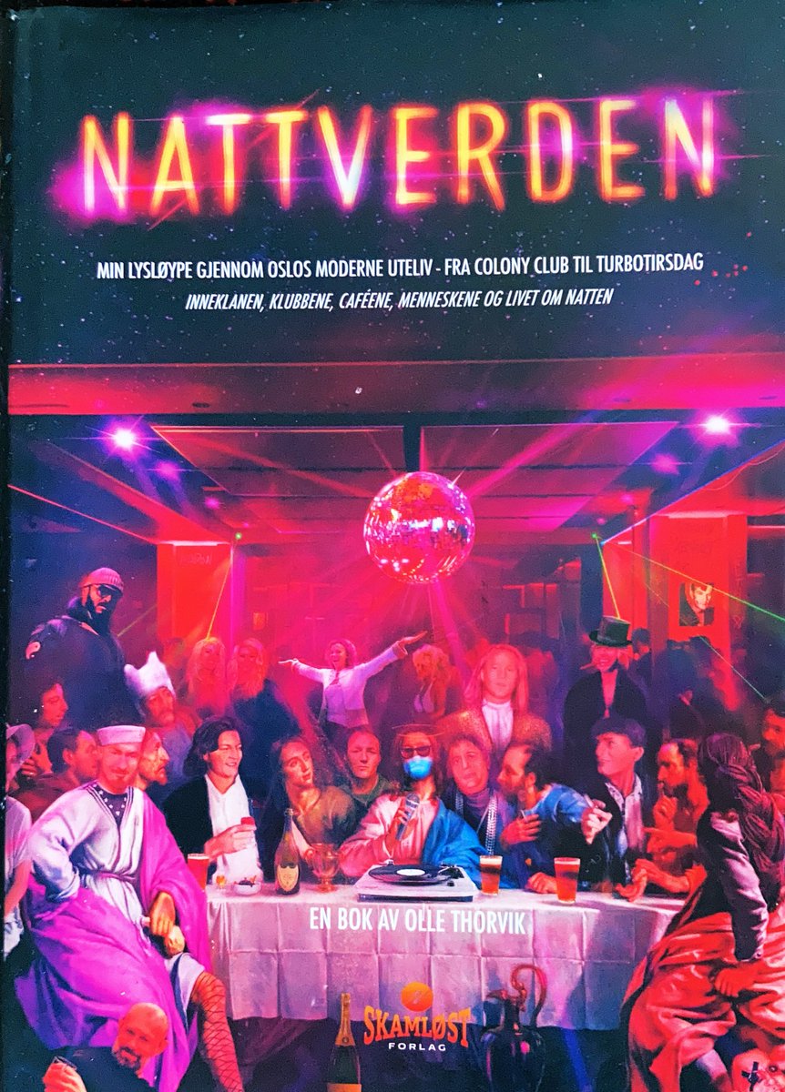 For meg som bodde i Oslo og jobbet i utebransjen på 90 tallet,  Arcinboldo/Kunstnernes Hus i 1994&amp;1995, så var det absolutt spennende og noe gjenkjennende å lese om Nattverden. #nattverden #oslo  #restaurants #uteliv #90tallet  #kunstnerneshus