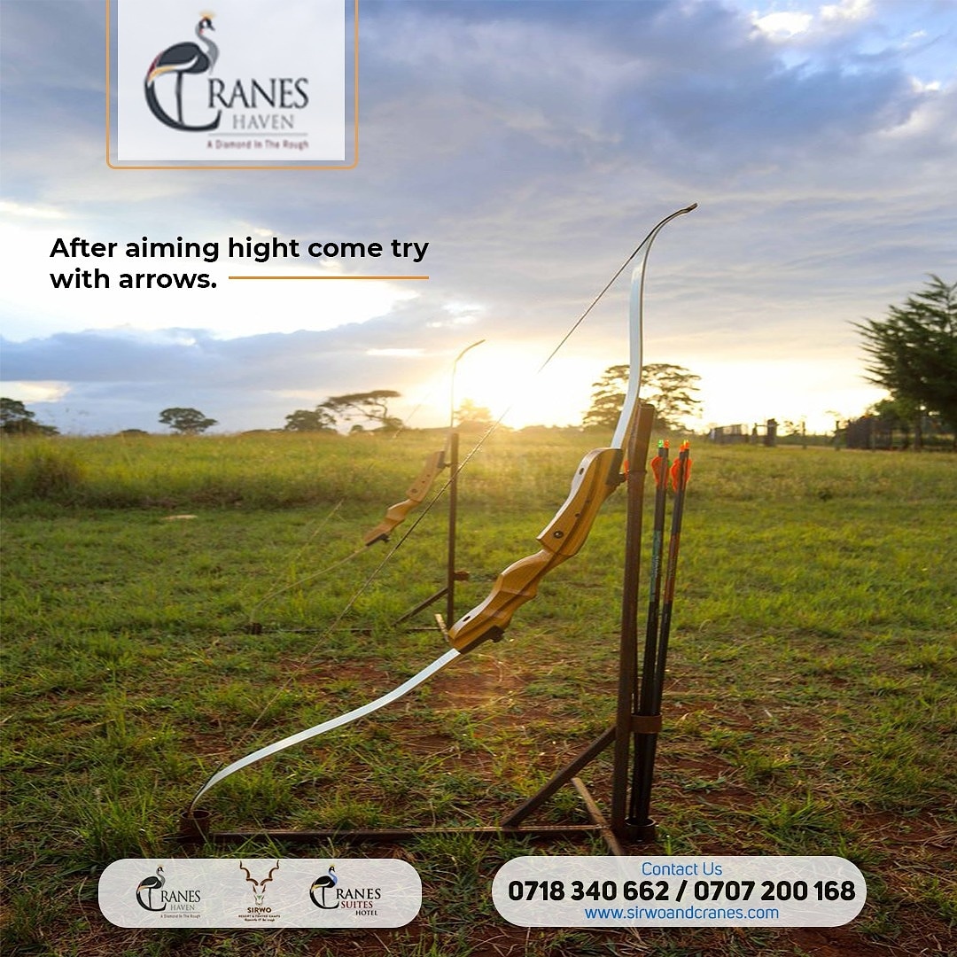 Time to relax and have fun with friends. CALL 0707 200 168 | 0718 340 662 #CranesHaven #NyamaChomaParadise #Archery #HorseRiding #TeamBuilding #WeekendGateway