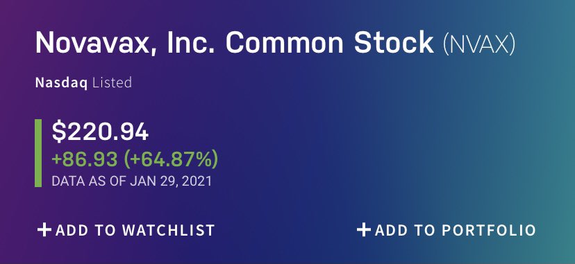 Then we have Novavax Stock price which has shot through the roof since it’s announcement in the UK and US as 89.3% effective, effective for what exactly? Last on this part of the thread we have Eli Lili, whose share price seems to have also shot through the roof...