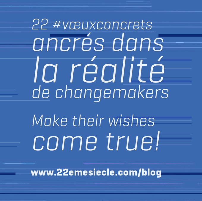 Tout au long du mois de janvier, dans le cadre de la 5ème édition des #Voeuxconcrets, <a href="/22emeSiecle/">22EME SIECLE</a> a diffusé les voeux de 22 personnalités et structures, dont ceux de POP : très heureux de rejondre cette très belle initiative We Are The Fantastic #WATFF ! 22emesiecle.com/voeuxconcrets-…