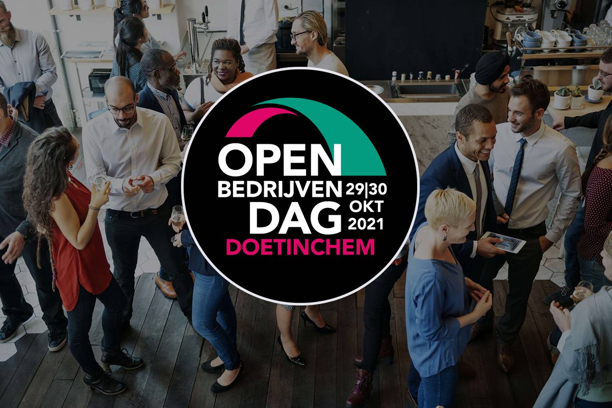 Bezoek de Open Bedrijvendag Doetinchem
Noteer 29 &amp; 30 oktober alvast in je agenda!

Kijk op: openbedrijvendagdoetinchem.nl