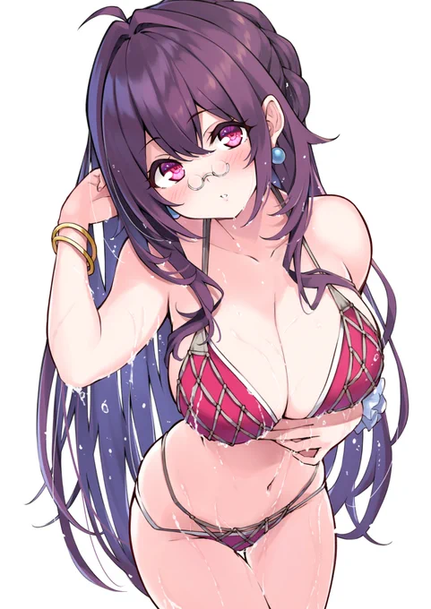 水も滴るうちの子お姉さん 