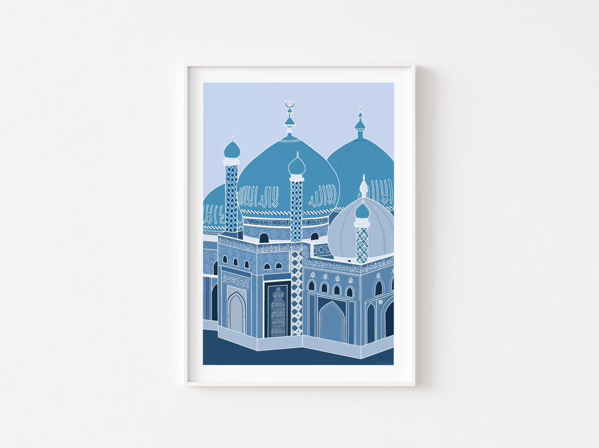 afghancharitywk's tweet photo. @thaminaaktar is selling these beautiful prints of Ziyarat e Sakhi mosque in Kabul for ACW in collaboration with @imperialafgsoc !! You can buy an A4 print for £12 at her Etsy - https://t.co/mLwiShXVU2 . All profits will be going to @enabledchildren! https://t.co/jAhlariktI