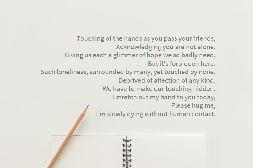 PrisonersAbroad's tweet photo. This poem, written by a prisoner in Japan, feels especially poignant now... #prison #creativityinprison #criminaljustice @KoestlerArts https://t.co/pSmtxEyUR8