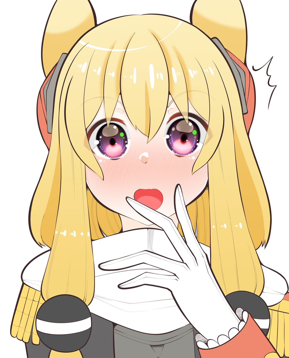 驚くウォースパイト 