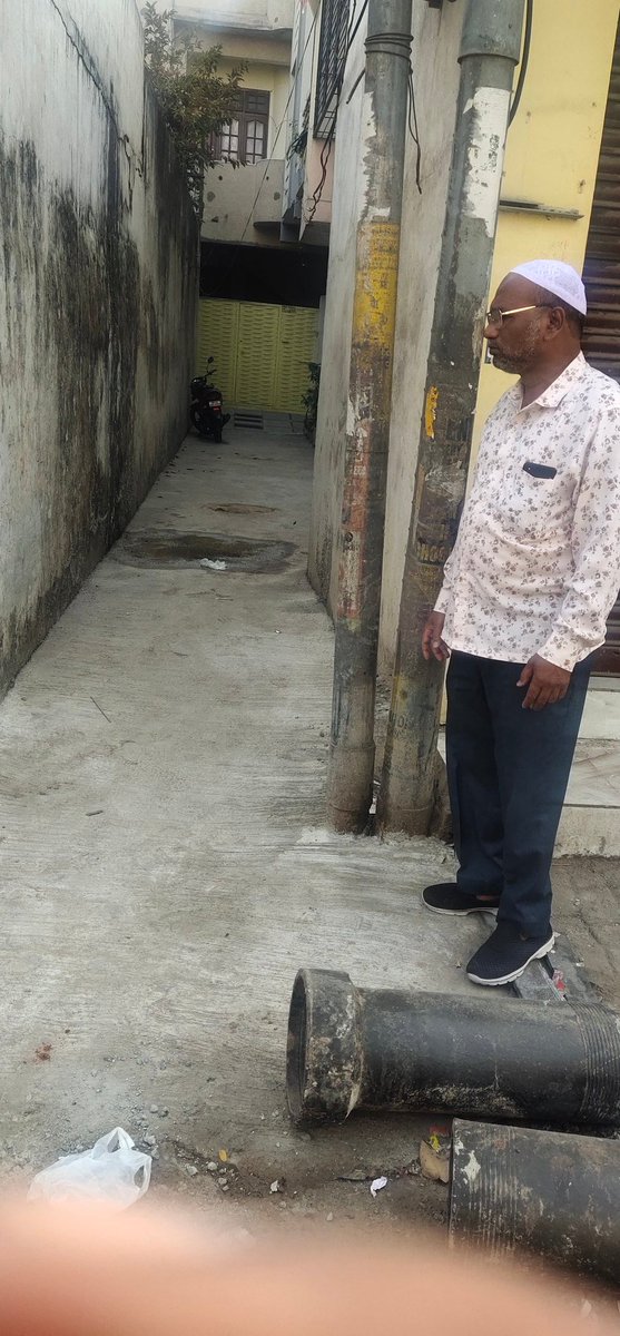 MumtazKhanMLA's tweet photo. On The Instructions Of #Aimim_President, HYD MP Janab Barrister #Asaduddin Owaisi Sahab Under The Supervision Of #AimimCharminar MLA Janab AlHaj #Mumtaz Ahmed Khan Sahab, 
Today #SewerageLine And #CC_Road Work #Completed At Near Alpha Hospital #Charminar_Constituency
@asadowaisi https://t.co/WMH40IQ0KZ