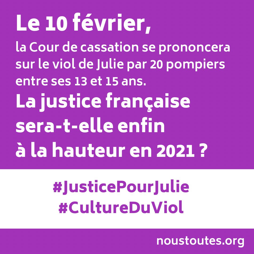 Julie a été violée en réunion par 20 pompiers de Paris alors qu’elle avait entre 13 et 15 ans. Seuls trois sont poursuivis.