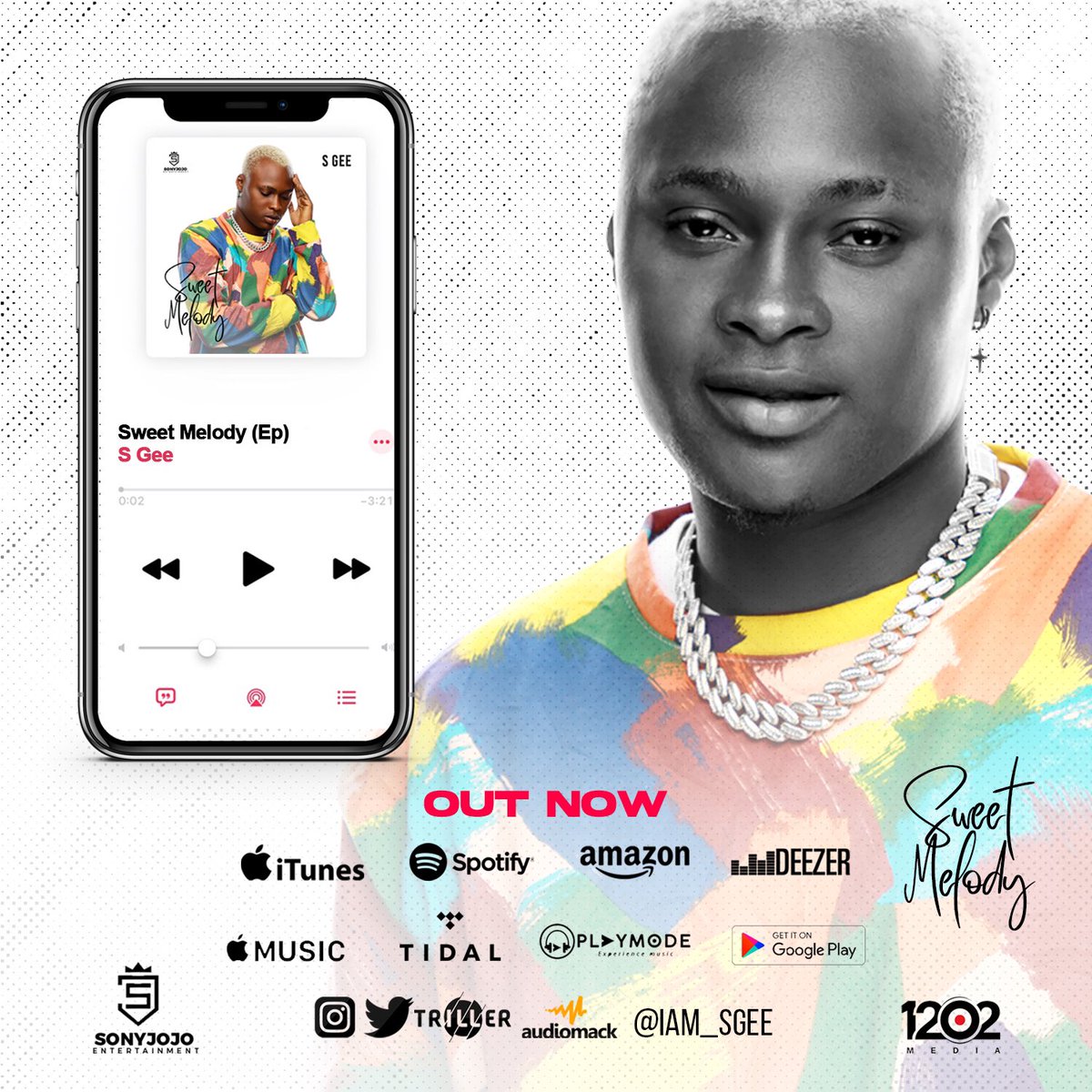 simplemag_ng's tweet photo. #SweetMelody The EP By @iAm_sgee availability on all platforms. Link in his bio 
#NewMusic 
#newep
#sweetmelodybyep
#sgeenoforget 
#weexecute https://t.co/ioYIGL8QQ4